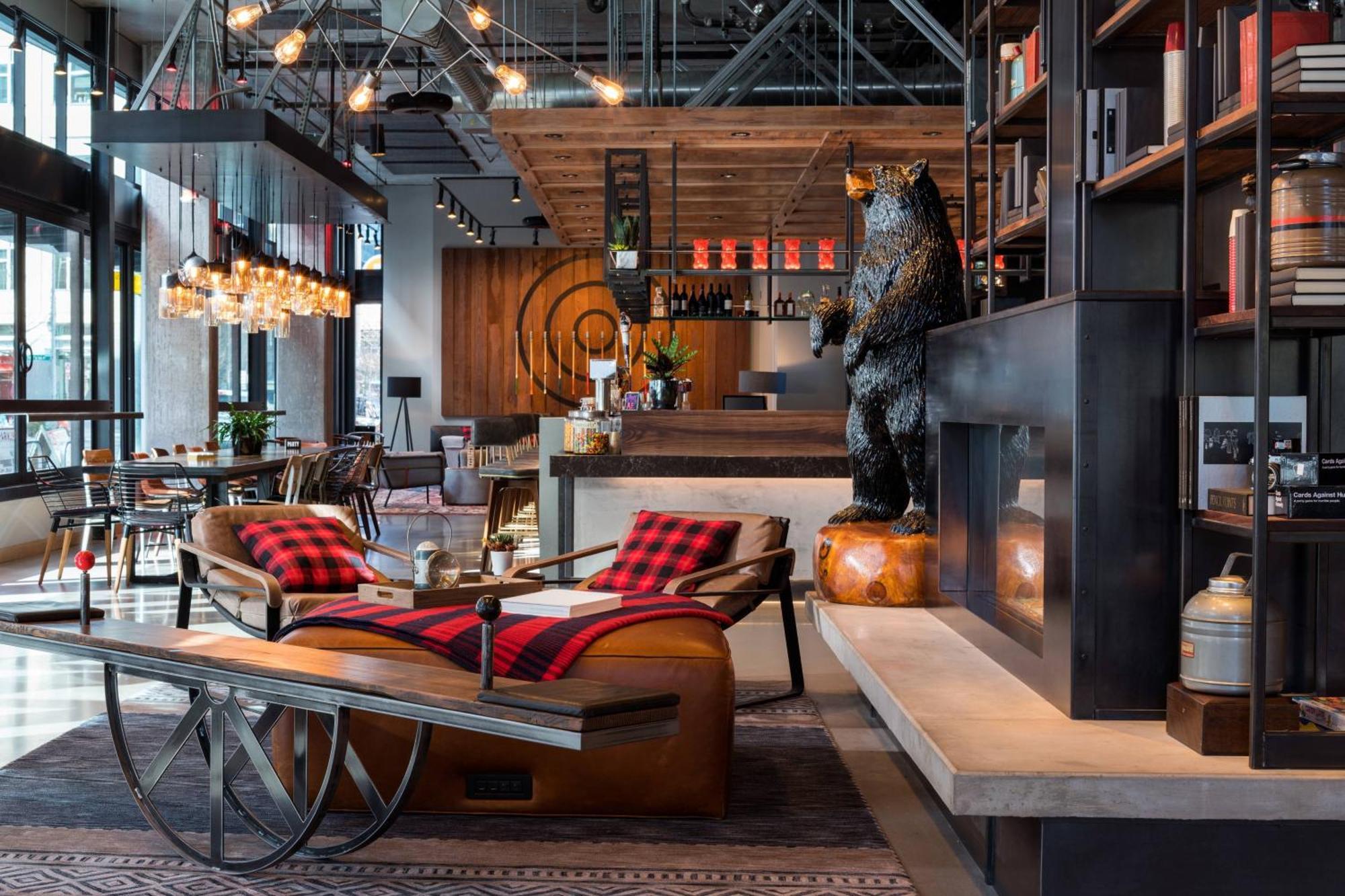 Moxy Seattle Downtown Hotel Exterior foto